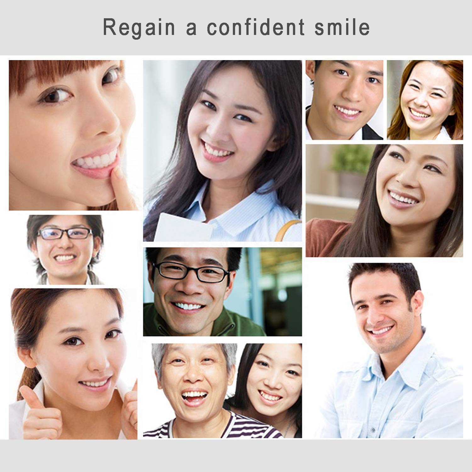 UNDOMIEL Teeth Whitening Kit Xpassion Professional Tooth Whiten Gel Dental Care Home Bleaching Kit for White Teeth Including 12 Teeth Whitening Gel