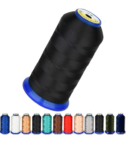 Fil à coudre en nylon contrecollé années 60, 4000 m