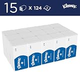Kleenex Ultra Paper Towels V-Fold 2-Ply White Interfold 1860 Sheets 15 Pack view 2