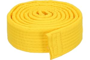 PATIKIL Taekwondo Colored Ranking Belt 1.5" x5.9Ft 1.8m, Polyester Martial Arts Judo Karate Belt for Coach Teaching Practice,