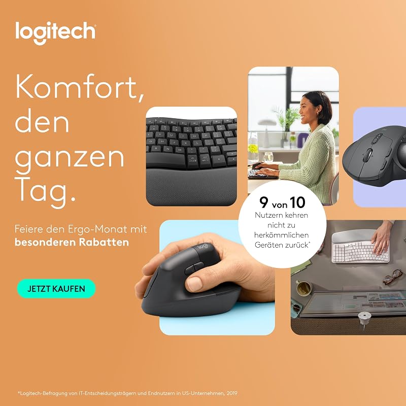 Lift Vertikale Ergonomische Maus
