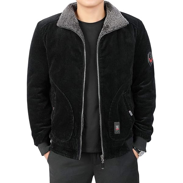 CITYSHOP VELVET ジャケット36 WENJHEN Winter Plus Velvet Men's Jacket, Thick Winter Jacket