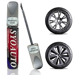 SYOAUTO Midnight Gray Rim Touch Up Paint For Tesla