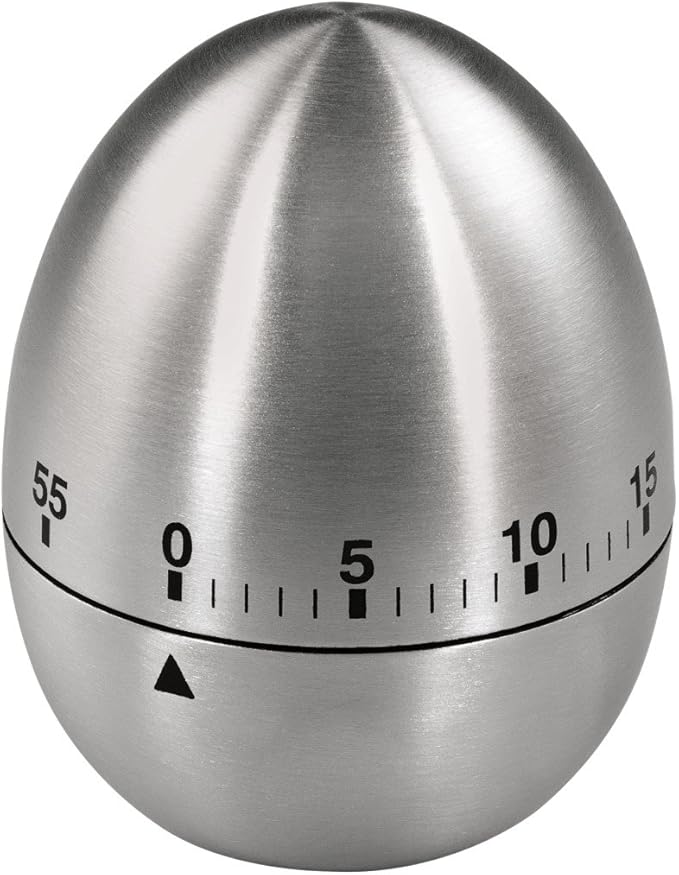 EGG TIMER S/S 1/BOX Home & Kitchen