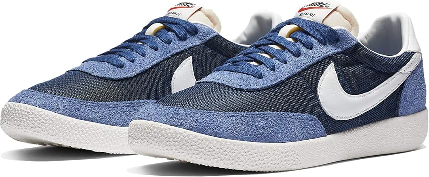 Amazon Co Jp ナイキ Nike キルショット Killshot Sp コースタルブルー ストーンブルー ホワイト ホワイト Dc19 400 国内正規品 スポーツ アウトドア