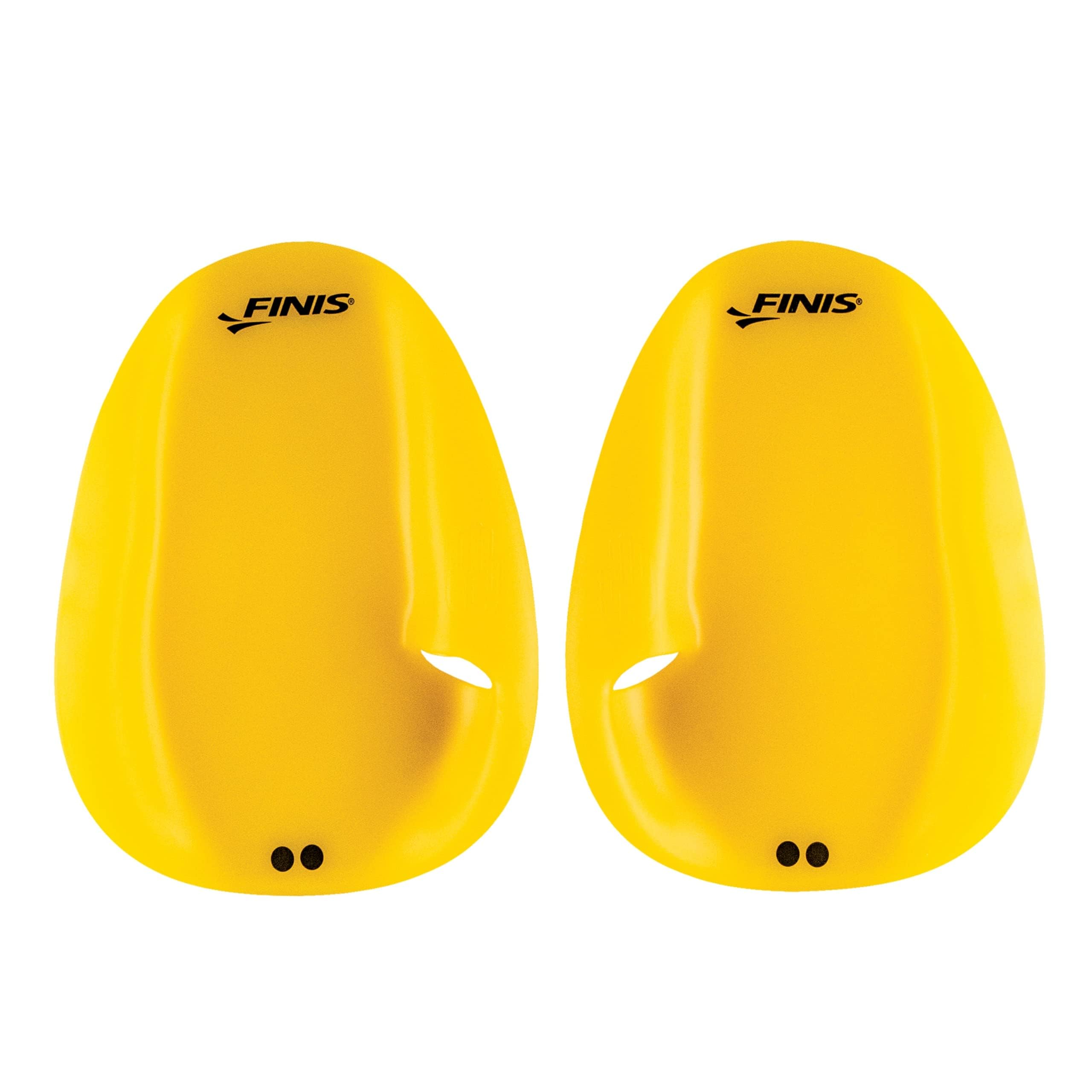 FINIS Unisex Agility Paddle Floating Medium, Yellow, M UK