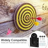 Flintronic Dartboard Bracket Hanging Kit – Wall Mount, Black, Includes Screws view 7
