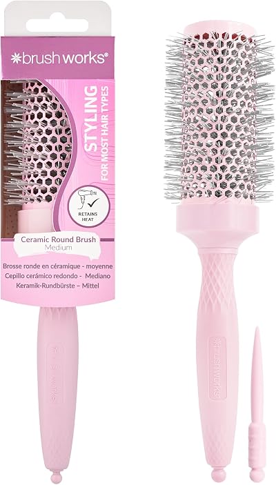 Brushworks Radial Vent Brush Medium Brand New Hair Styling Tool