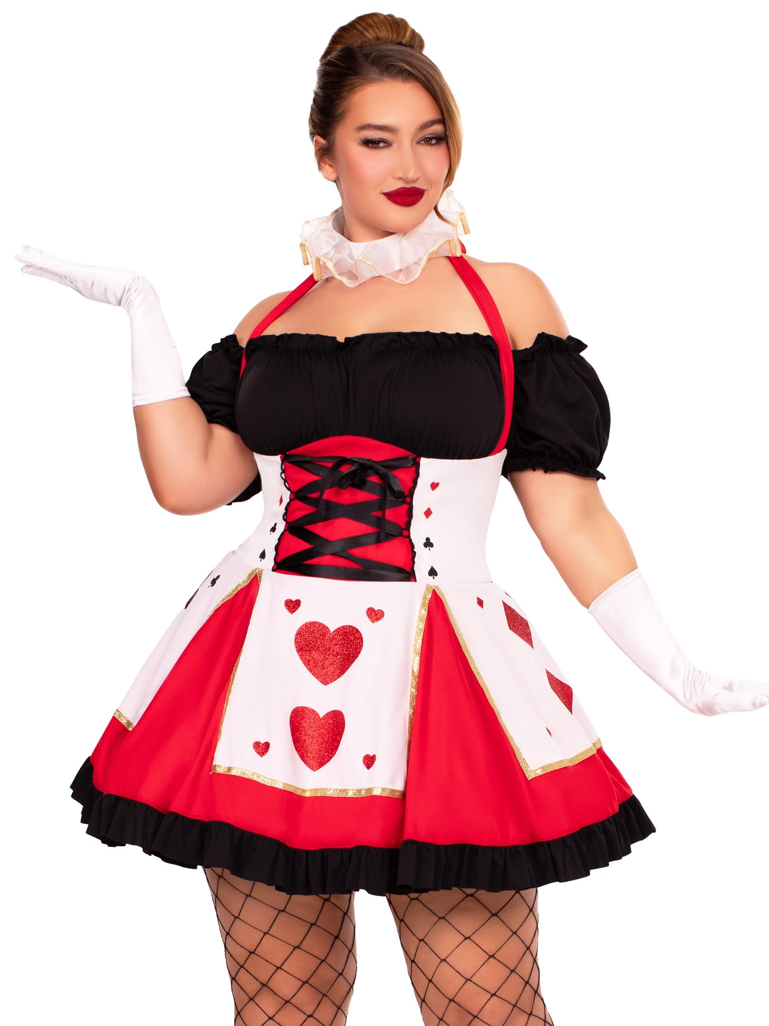 Photo 1 of Leg Avenue womens Adult Sized Costumes, Red/Black, Medium Large US