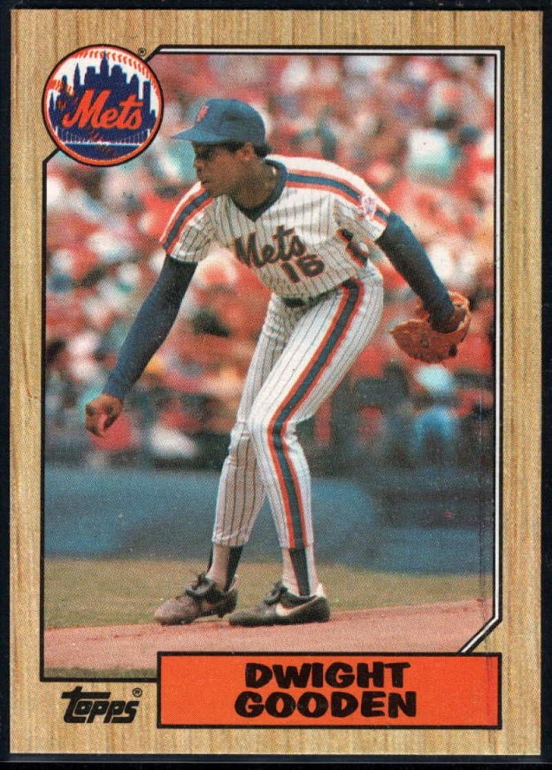 1987 Topps Baseball 130 Dwight Gooden New York Mets