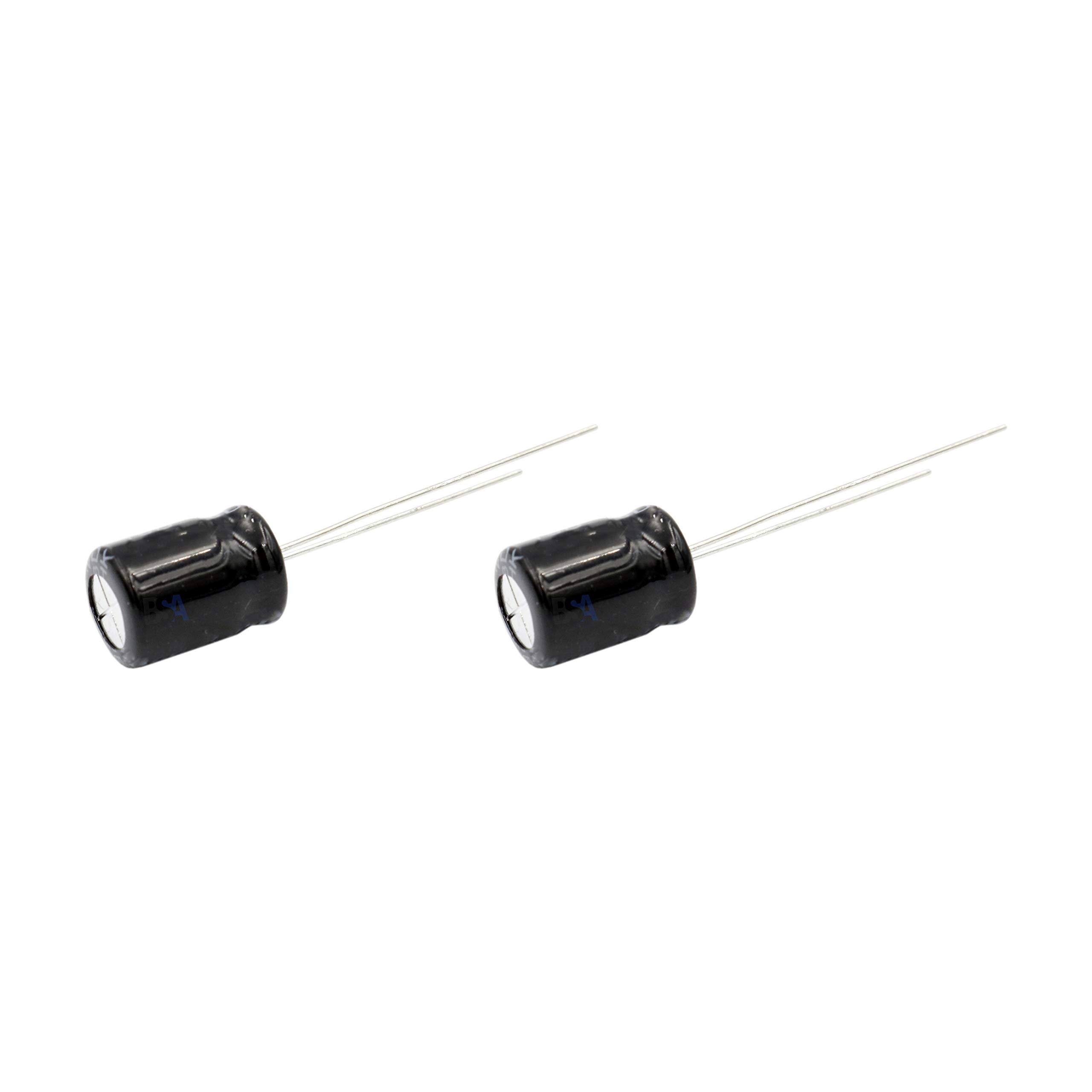 2 pieces 4.7uF 35V electric capacitor voltury -40°C +105°C long life bass ESR terminals THT through hole radial electric capacitor capacitor