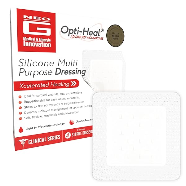 NEO G OPTI-HEAL SILICONE MULTI PURPOSE SURGICAL WOUND...