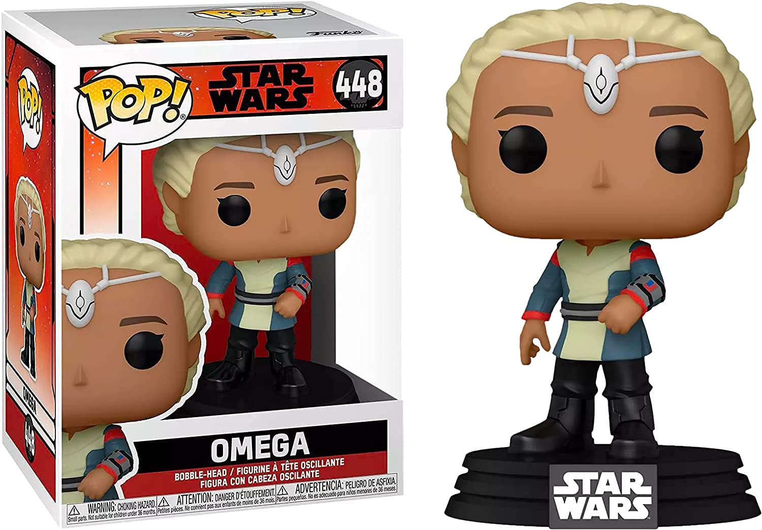 Funko POP! Star Wars: Bad Batch - Omega - Collectable Vinyl Figure - Gift Idea - Official Merchandise - Toys for Kids & Adults - Movies Fans - Model Figure for Collectors and Display