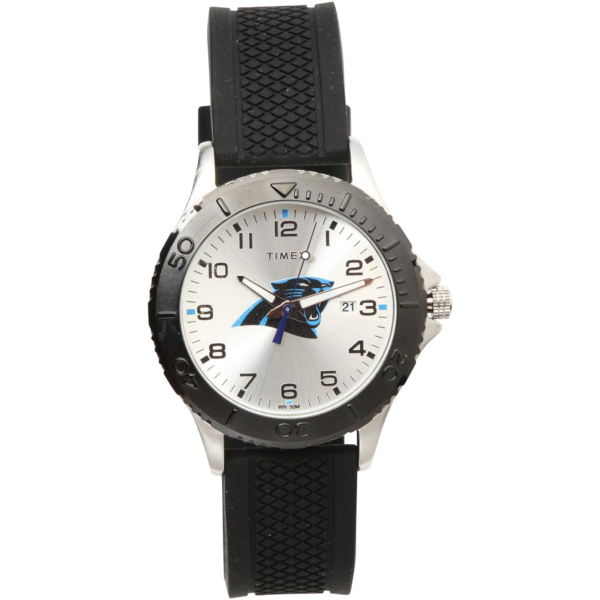 Timex Men's TWZFPANMD NFL Gamer Carolina Panthers Watch Image