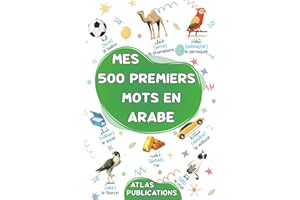 Mes 500 premiers mots en arabe: Mon premier grand imagier bilingue sur les thèmes du quotidien pour apprendre l'arabe aux enf