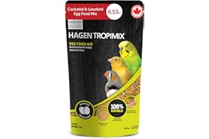 Tropimix Egg Food Mix Enrichment Food for Budgies, Canaries & Finches - 185 g (6.53 oz)