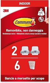 Command Broom Gripper with 2 Holders and 6 Adhesive Strips view 2