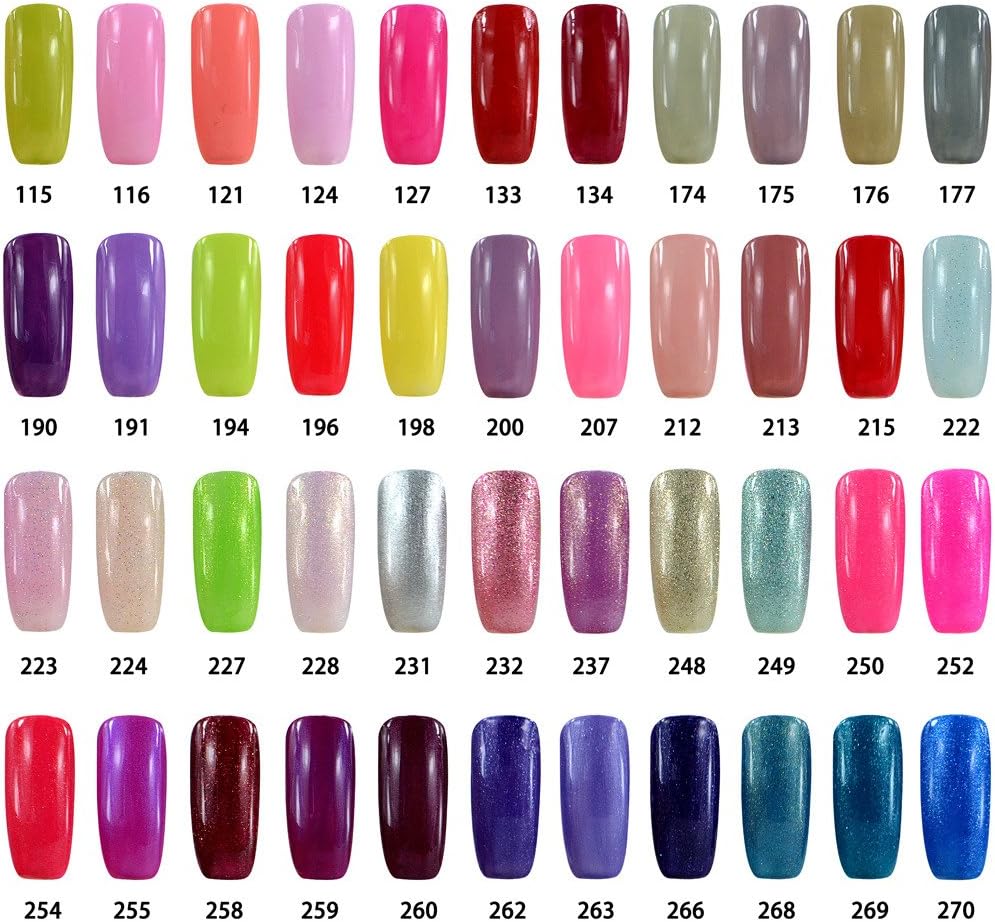 Vishine Brand Nail Varnish Gloss Polish 8ml Bottle UV Gel Polish Nail Manicure Lacquer Coral #121, 121 - 8ml, 8 ml (Pack of 1) - Image 5