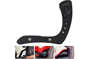 AESTIVATE Ergonomic Electric Guitar Holder Footstool Leg Stand Guitar Foot Stool Electric Guitar Support Leg Stand Guitar Lifter (Black)