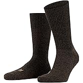 FALKE Unisex Walkie Ergo Socks, Crew Length, Merino Wool, 1 Pair