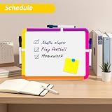 VUSIGN Small White Board 22x28 cm Magnetic Dry Erase with Markers view 3