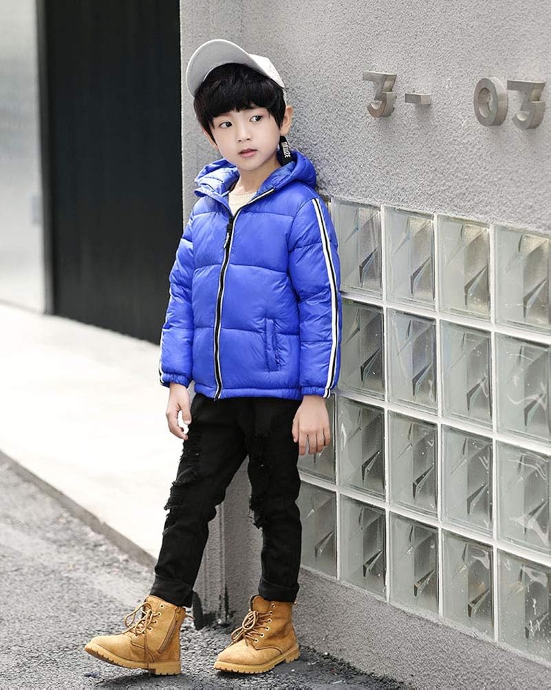 doudoune marron enfant