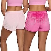 Juicy Couture Women's 2-Pack Sleep and Lounge Velvet Fleece Dolphin Shorts
