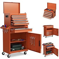 Goplus Tool Chest, 5 Drawers Rolling Tool Cabinet