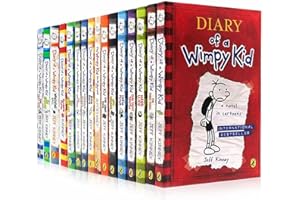 OPHERA Diary of a Wimpy Kid 21 Books Series, Complete Collection 21 Books of Boxed Set, Gift Set for Boys Girls(20220205)