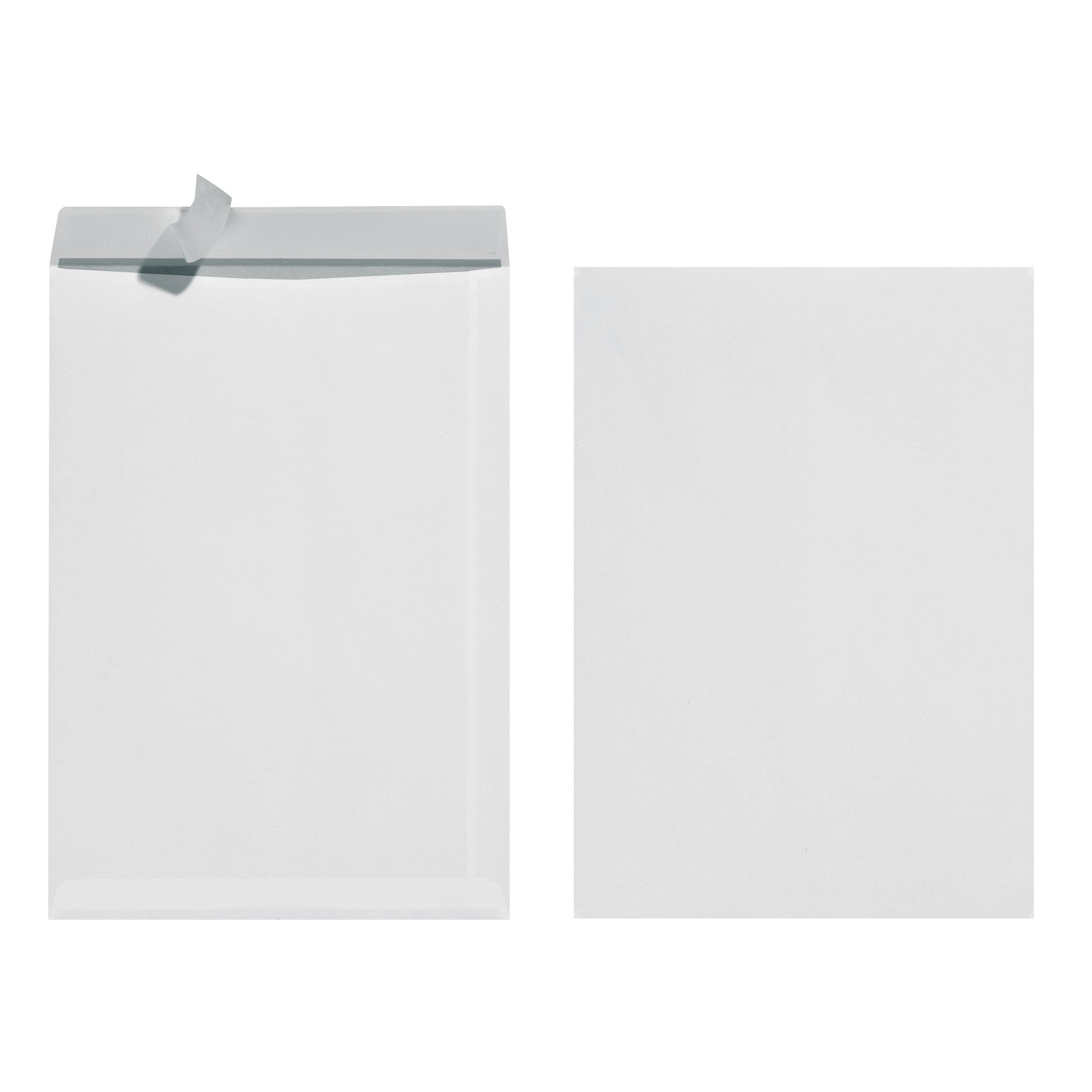 Herlitz Envelope B4 100 g Pack of 10 with Printed in Sealed Foil Packaging, White Pack of 10 White
