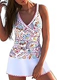 ROSEWE Two Piece Tankini Swimsuits for Women, Tummy