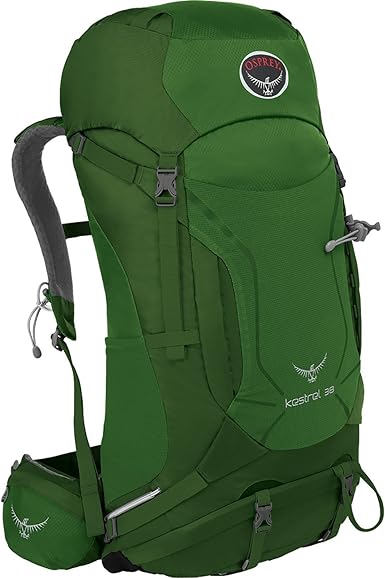 osprey green backpack