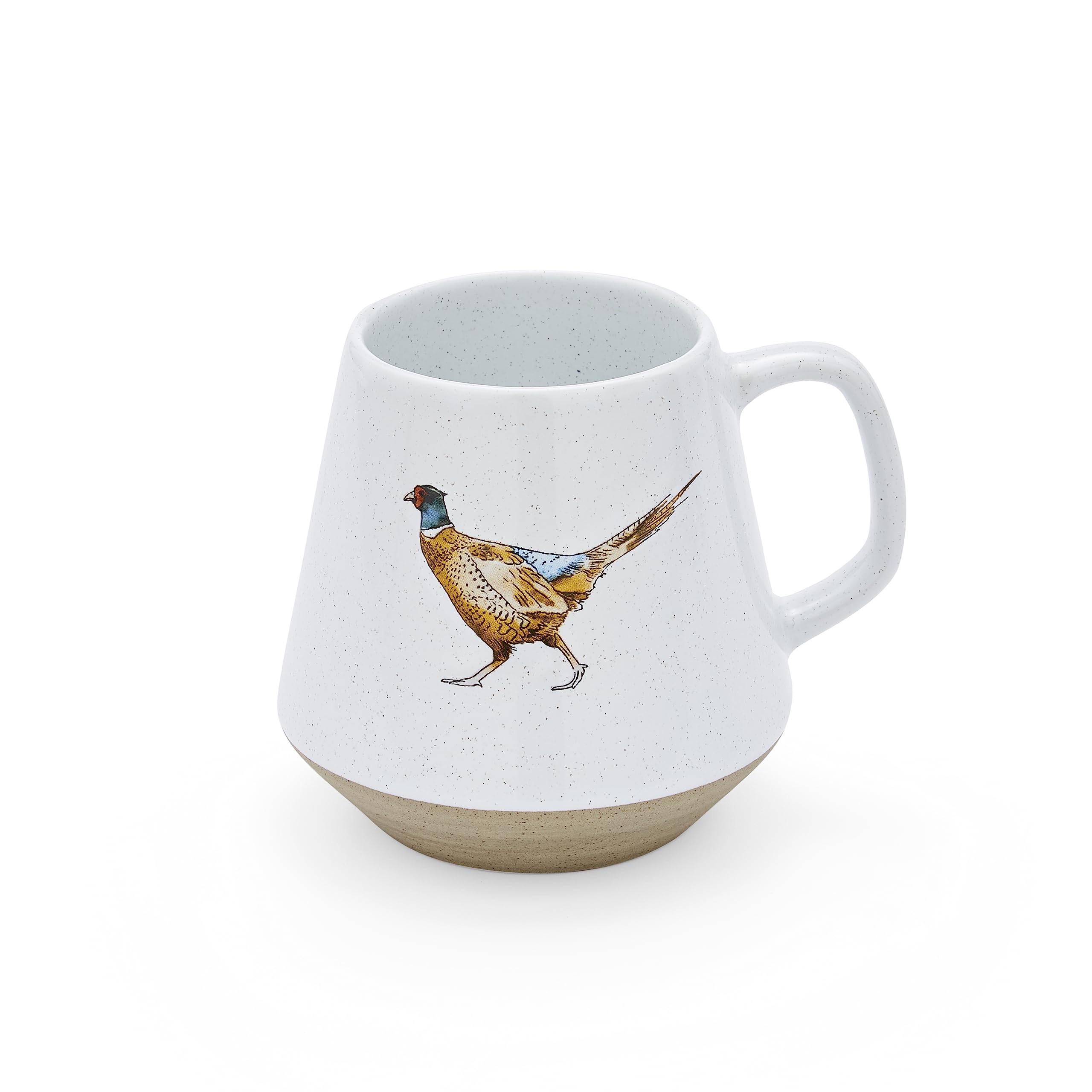 Cooksmart British Designed Ceramic Mug | Large Coffee and Tea Cup for Home or Work | Hot Drinks Mug - Pheasant