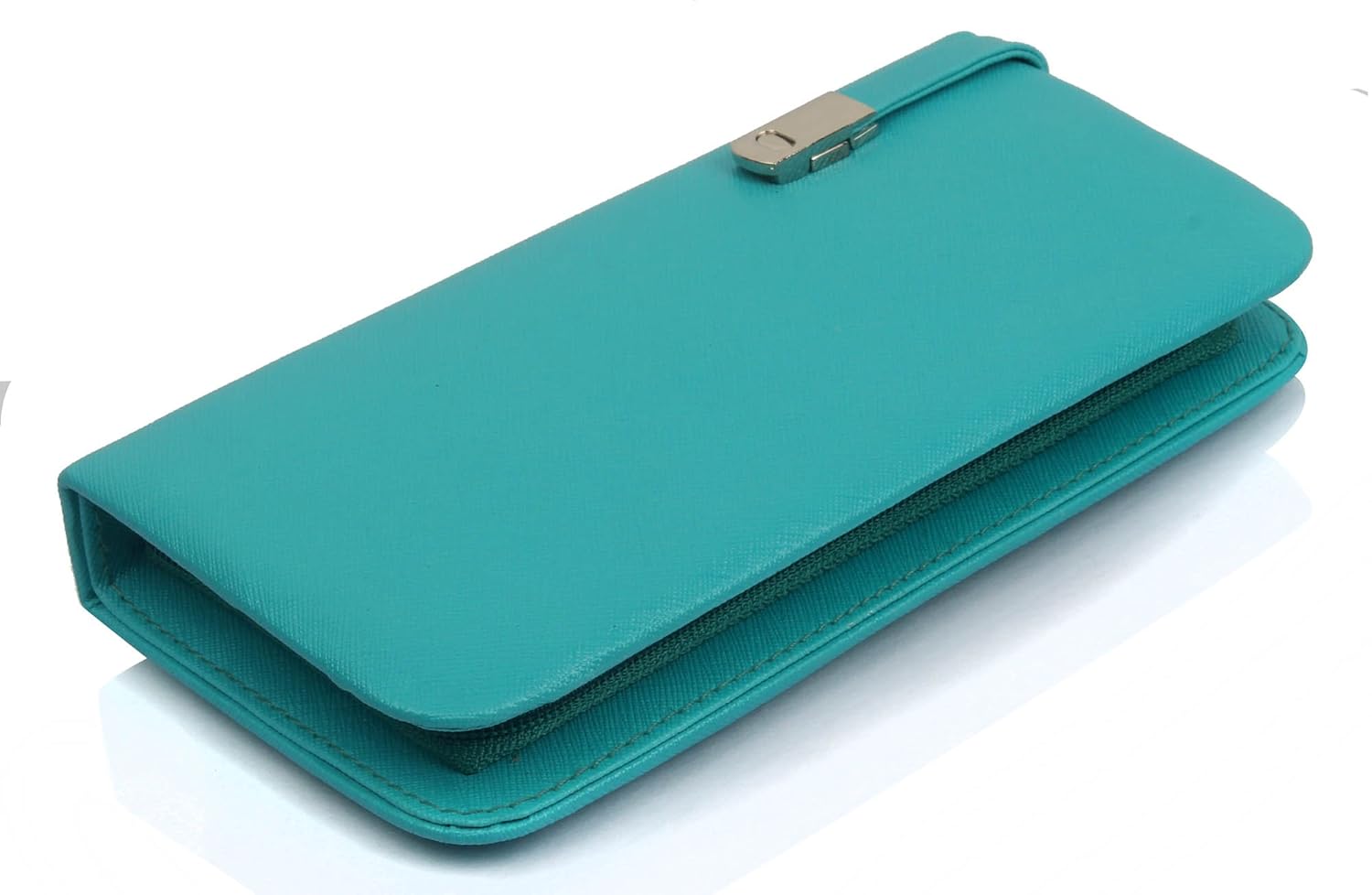 mammon women's wallet clutch combo of 2 (multicolor,magnet-ar)