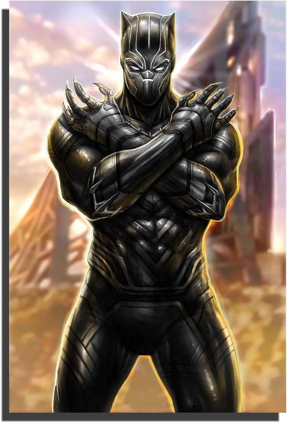 Gypsophila Pantera Negra Arte Abstracto Cartel de Baño Arte de la Pared