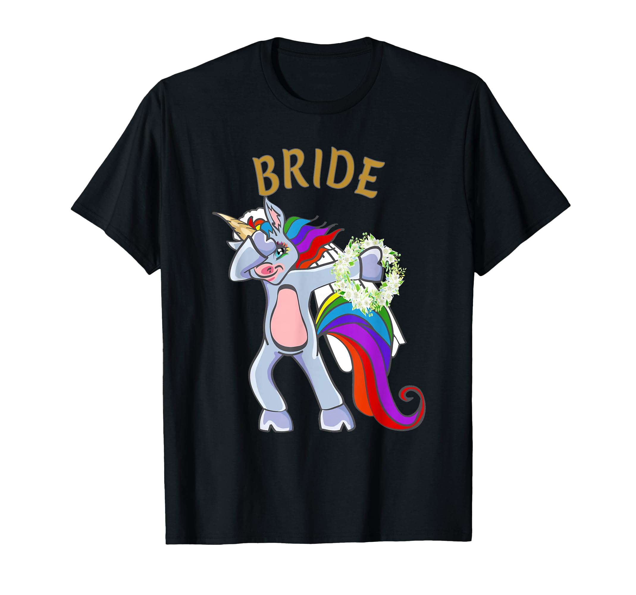 Bride Hen Party Unicorn for Bride T-Shirt