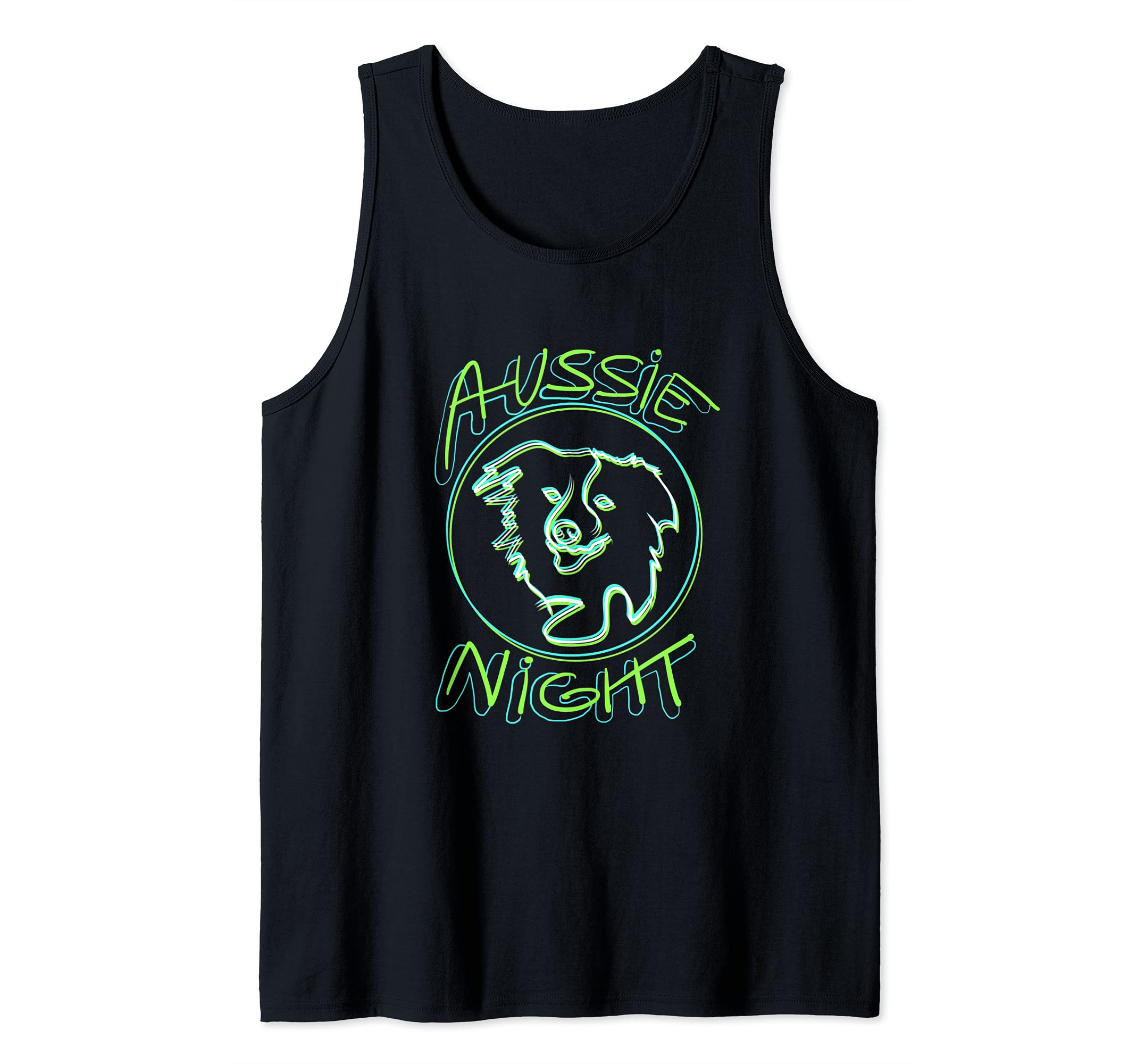 Australian Shepard Dog Aussie Gift Tank Top
