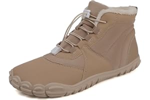 CENBINI Hike Winter Footwear Barefoot Shoes Women Men, 2024 Waterproof Wide Toe Box Barefoot Shoes, Walking Boots