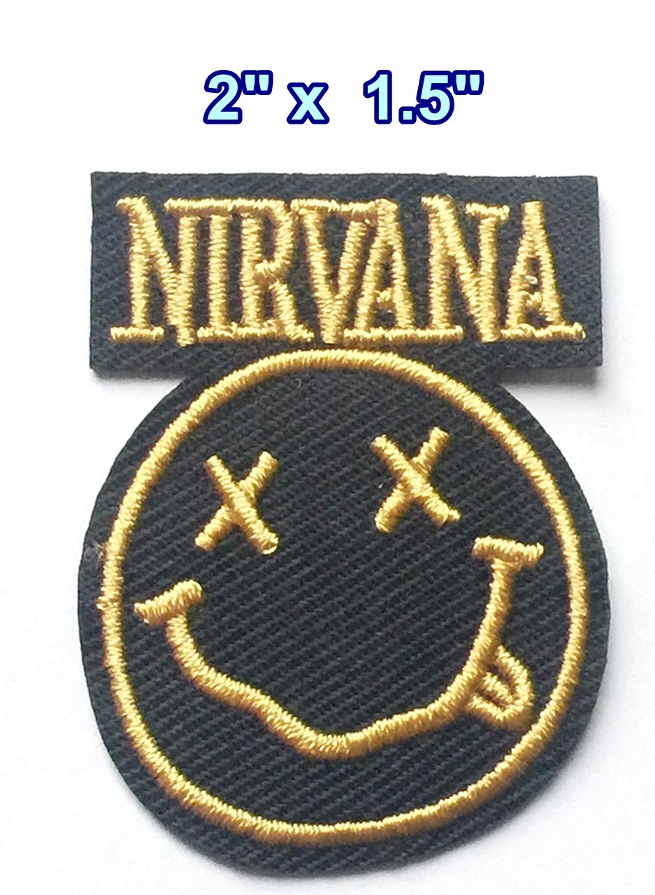 Iron on Patches#34, Rock Patches Set, Embroidered Patches, Iron on Patches, Sew on Patch, DIY Badge Patches Clothing Backpacks Jeans T-Shirt Caps Cute Patch by BossBee