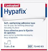 Hypafix Wide-Area Fixation 5 cm x 5 m Roll - Soft Stretchable Non-Woven