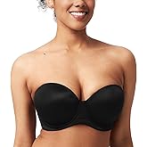 HSIA Strapless Bras for Women Large Bust Non Slip Full Coverage Underwire