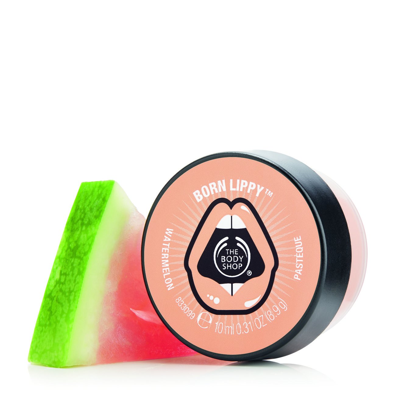 The Body Shop Born Lipp Pot Lip Balm Watermelon 10ml