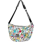 Tokidoki Crescent Bag for Women Crossbody Bag with Adjustable Strap Cartoon Unicorno Shoulder Handbags for Travel