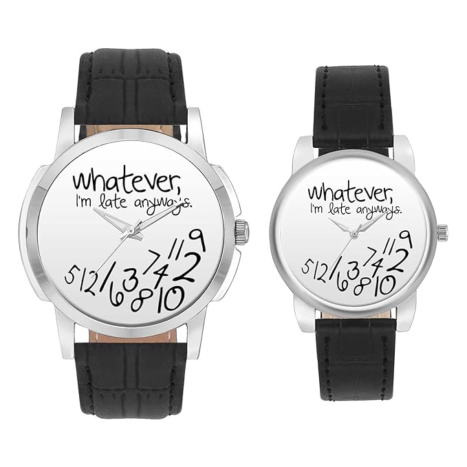 Gifts for Couple , Analogue Multicolor Dial Wrist Watch for Men and Women