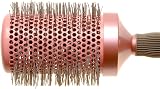 Head Jog 80 Pink 60mm Ceramic Radial Hair Brush Nylon Bristle Blow Dry Styling view 4