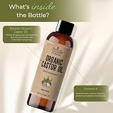 Essican Purelife Organic Castor Oil Cold Pressed for Hair Growth Skin Nails view 5