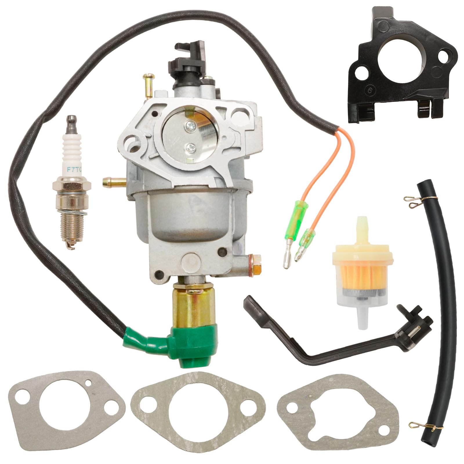 Photo 1 of Anxingo Carburetor with Insulator kit for Champion 40023 40030 41135 41152 41154 41302 41311 41331 41332 41351 49011 49056 C41155 C49055 CSA40036 CSA41155 CSA41155E ETL7007 Generator