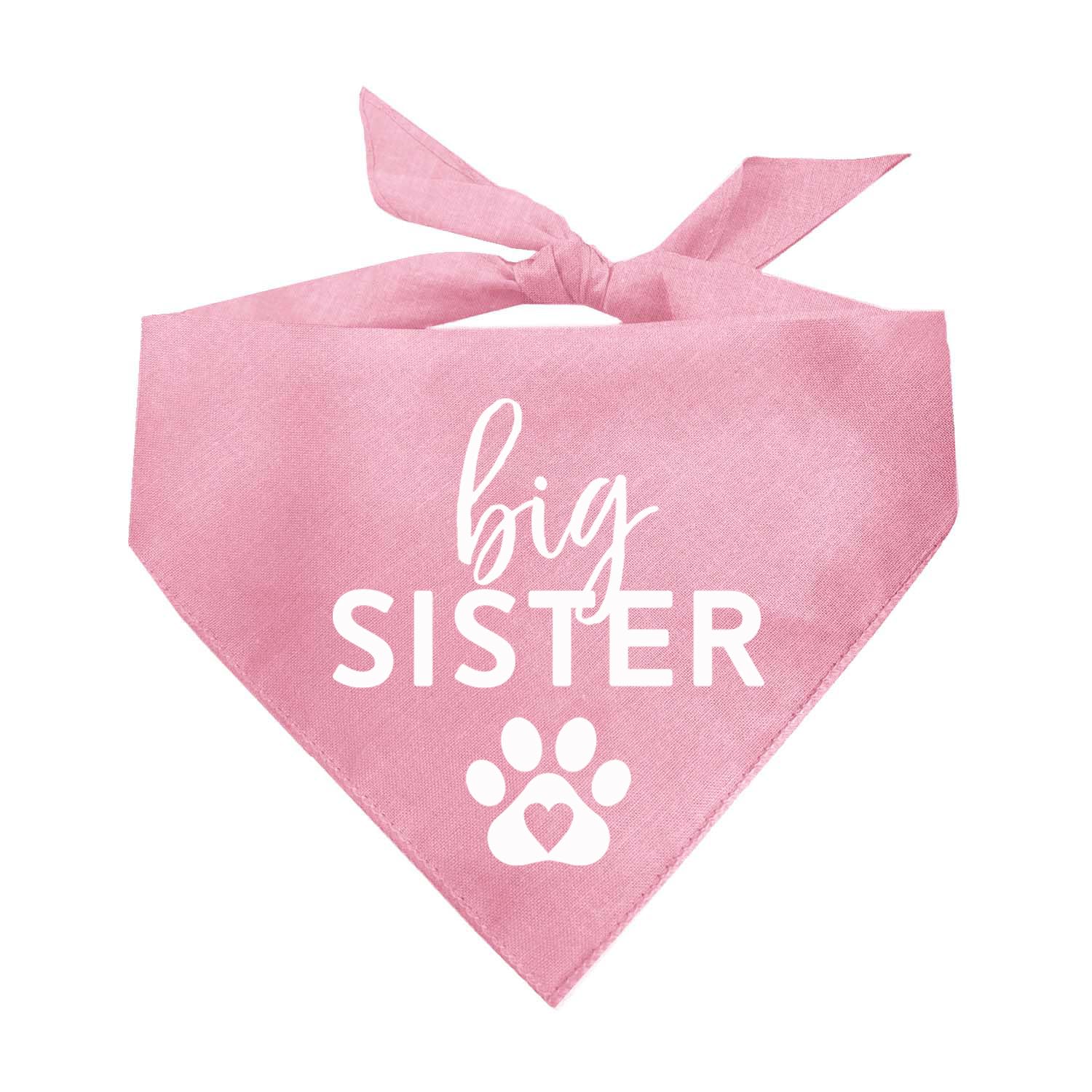 Big Sister Gender Reveal Baby Announcement (87 Baby Pink, One Size)