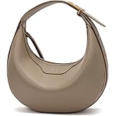 Keyli Crescent Shoulder Bag for Women Trendy Leather Crossbody Hobo Purse Vegan Clutch Handbag Adjustable Strap