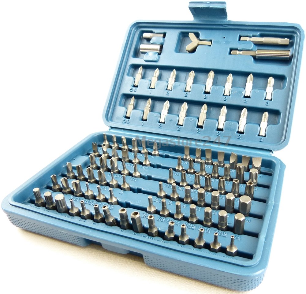 Blue Spot 14153 100 Piece Security Bit Set